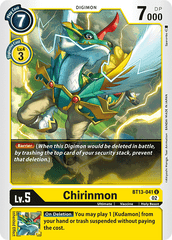 Chirinmon - BT13-041 - U // BT13 – Contre le Chevalier Royal // BT13 - Versus Royal Knight