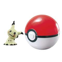 TOMY Pokemon - Pokeball + Mimikyu