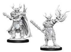 Pathfinder Battle: Deep Cuts - Male Half Orc Druid