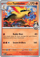 Ethan's Typhlosion - 034/182 - Rare - Non-Holo Theme Deck Exclusive