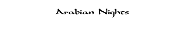 Arabian-nights-singles