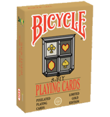 8-bit Playing Cards - Limited Gold Edition