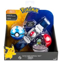 TOMY Pokemon - Clip 'N' Carry Poké Ball Belt Squirtle