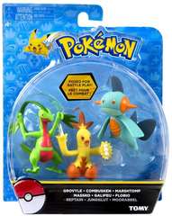 TOMY Pokemon Trio - Grovyle / Combusken / Marshtomp
