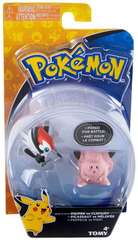 TOMY Pokemon - Pikipek vs Clefairy