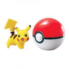 TOMY Pokemon - Pikachu + Poké Ball