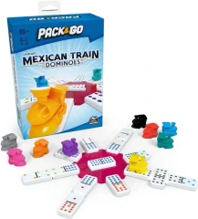 Mexican Train Dominoes Pack & Go