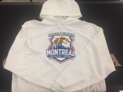 Chandail à capuchons Carta Magica (Blanc XL)