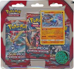 Sun & Moon - Crimson Invasion 3 Pack Blister - Decidueye