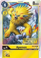 Apemon - BT6-038 - C [Regionals FINALIST]
