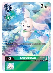 Terriermon - BT3-046 - U - Alternative Art (Tamer's Card Set 1)