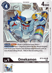 Omekamon - BT13-093 - U // BT13 – Contre le Chevalier Royal // BT13 - Versus Royal Knight