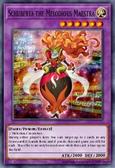 Schuberta the Melodious Maestra - RA03-EN034 - Prismatic Ultimate Rare - 1st Edition