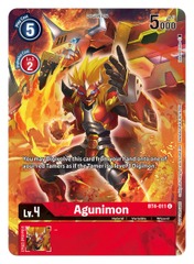 Agunimon - BT4-011 - U - Alternative Art (Tamer's Evolution 2)