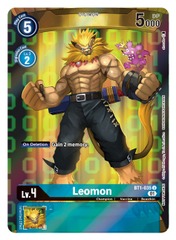 Leomon - BT1-035 - U - Alternative Art (Tamer's Card Set 1)