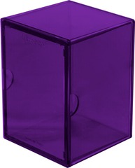 Ultra Pro: Eclipse - 2-Piece Deck Box - 100 - Royal Purple