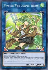 Wynn the Wind Charmer, Verdant - RA03-EN045 - Super Rare - 1st Edition