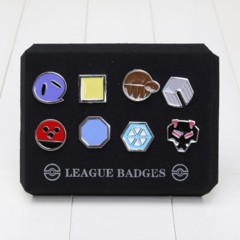 Pokemon Pin - Gym Badges Box (Gen 2)