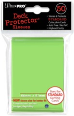 50ct Lime Green Standard Deck Protectors