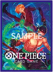 One Piece Card Game Official Sleeves: Zoro & Sanji (70-Pack)