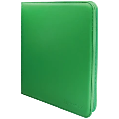 Ultra Pro - Vivid 12-Pocket Zippered PRO-Binder - Green