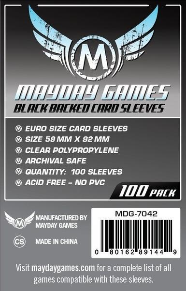 Euro Card Sleeves (59x92mm) (Pack of 100)