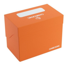 Gamegenic: Deck Box - Sideholder 80+ Orange (Inclus Séparateur)