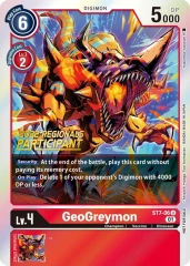 Geogreymon - ST7-06 - U (2022 Store Participant)