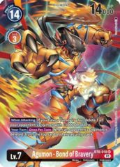 Agumon - Bond of Bravery - BT6-018 - SR - Art alternatif - Brillante // BT6 : Double Diamant // BT6: Double Diamond