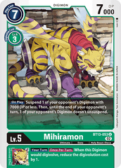 Mihiramon - BT13-053 - U // BT13 – Contre le Chevalier Royal // BT13 - Versus Royal Knight