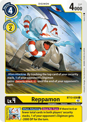Reppamon-BT13-038-C // BT13 – Contre le Chevalier Royal // BT13 - Versus Royal Knight