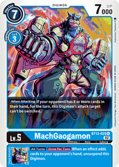 MachGaogamon - BT13-029 - U // BT13 – Contre le Chevalier Royal // BT13 - Versus Royal Knight