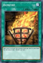 Bonfire - RA03-EN073 - Platinum Secret Rare - 1st Edition