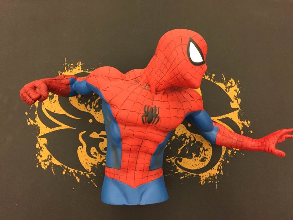 Spider-Man Bust Bank