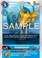 Seadramon - P-098 (Limited Card Pack Ver.2) - Digimon Promotion Cards (D-PR) EX5 Promo
