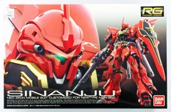 Bandai RG-22 Gundam MSN-06S Sinanju 1/144 Scale Kit