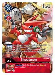 Shoutmon - BT5-009 - U - Alternative Art (Tamer's Evolution 2)