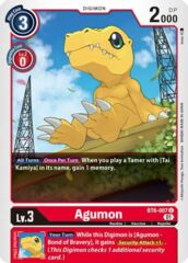 Agumon - BT6-007 - U // BT6 : Double Diamant // BT6: Double Diamond