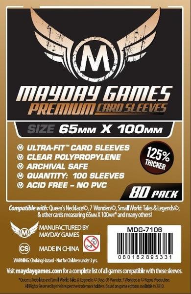Card Sleeves - Magnum Ultra-Fit (65x100mm) (Pack of 80)