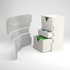 Gamegenic: Deck Box - Stronghold 200+ White (Convertible)
