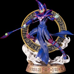 YUGIOH DARK MAGICIAN PVC STATUE (BLUE EDITION)