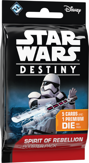 Star Wars Destiny Spirit Of Rebellion Booster Pack
