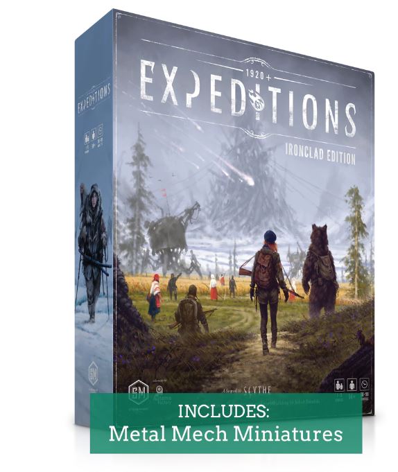 EXPEDITIONS IRONCLAD EDITION BOARD GAME