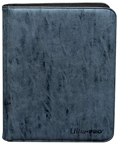 Ultra Pro -  Zippered PRO-Binder - Suede Collection: Sapphire
