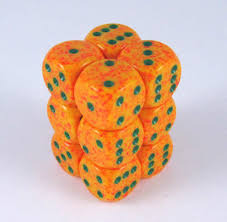 Speckled Dice - Lotus