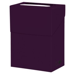 Ultra Pro Solid Plum Deck Box