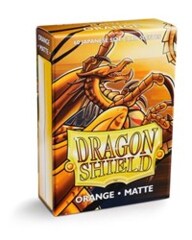Dragon Shield Box of 60 in Matte Orange