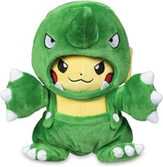 Disguised Pikachu Green Monster Poke Maniac Plush