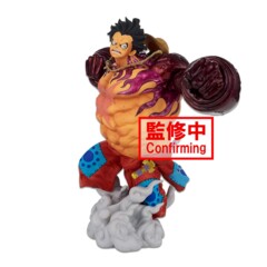 One Piece Banpresto World Figure Colosseum 3 Super Master Stars Piece The Monkey.D. Luffy Gear 4 The Brush