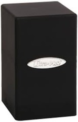 Ultra Pro Satin Deck Box Tower - Black